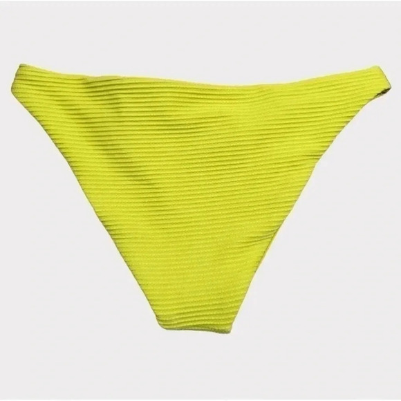 L Space Sol Bikini Bottom Cia Swimwear in Apple Green Size Small - Picture 4 of 6